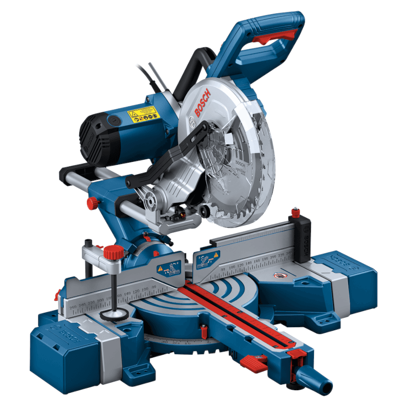 Wood and aluminium mitre saw